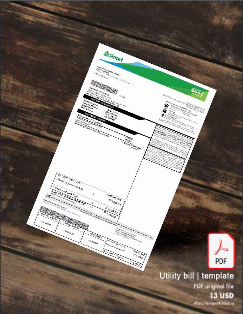 Utility bill | Albanian Power | Albania